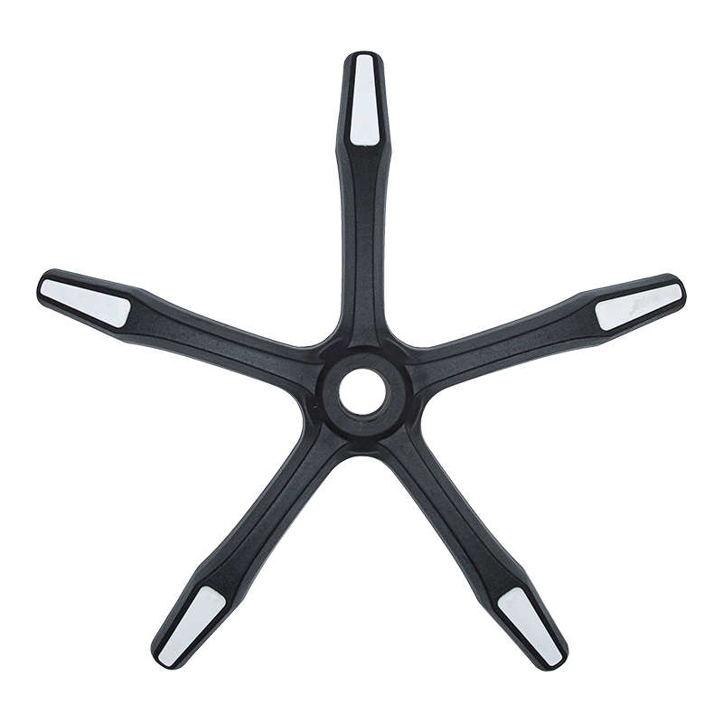 PA-H-Ledernarbenfuß, Nylon-Stuhlbein (Nylonbasis)